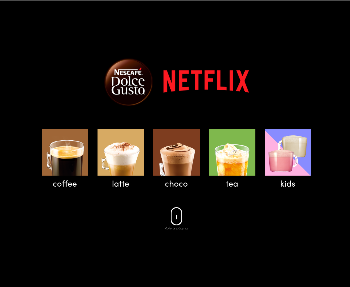 Dolce Gusto e Netflix